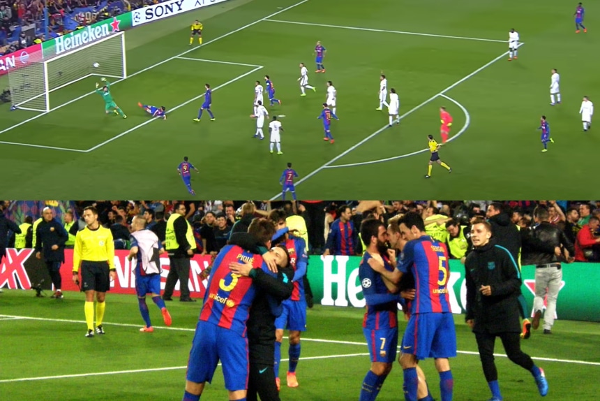 Barcelona slavi veliku pobjedu kada je još vrijedilo pravilo gola u gostima